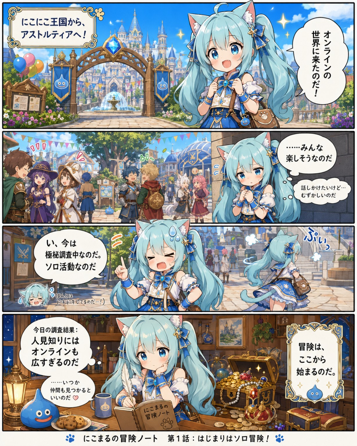 第1話 はじまりはソロ冒険！ の漫画画像